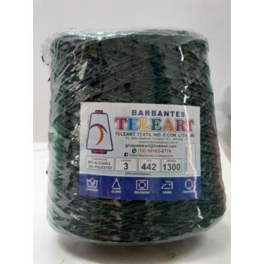 Imagem de BARBANTE TELEART Nº 3 cor 09 VERDE ESCURO
