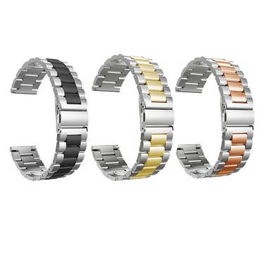 Imagem de Kit 3 Pulseiras Smartwatch Smartband Relógio Inox