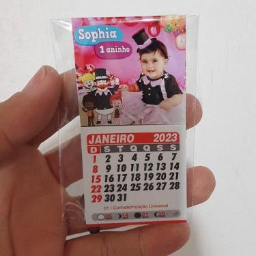 Imagem de 20 mini calendarios 2023 - LOJADASIMONE