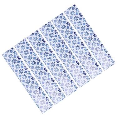 Imagem de KIMISS 6pcs Remováveis ​​Adesivos de Telha Cerâmica Stai SE - Adesivos de Deco 3D Impermeáveis ​​para Decoração de Em Casa, Escritório e Hotel