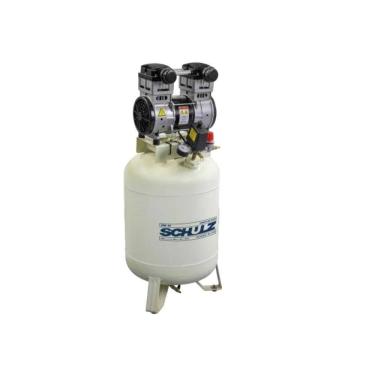 Imagem de Compressor De Ar Odontológico 10 Pés 62,6L 2Hp Csd10/60 Schu