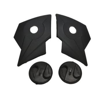 Imagem de Reparo Para Capacete Preto + Botão Pro Tork Evolution G8 Evo