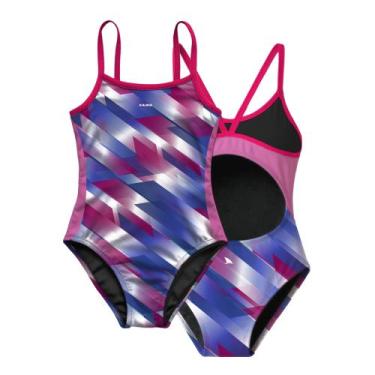 Imagem de Maiô infantil violeta proteção uv 50+ kauna, 6