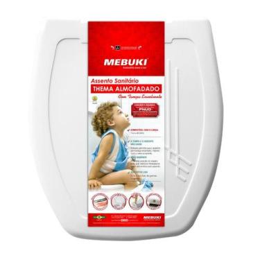 Imagem de Assento Sanitário Almofadado Retangular Thema Para Vaso Incepa 1.6gpf 