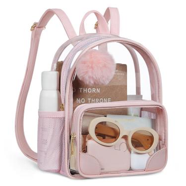 Imagem de Mochila transparente Missnine Anti-Theft Small Mini para eventos esportivos