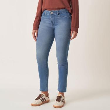 Imagem de Calça Jeans Confort Skinny Cintura Alta Cós Revel Listras-Feminino