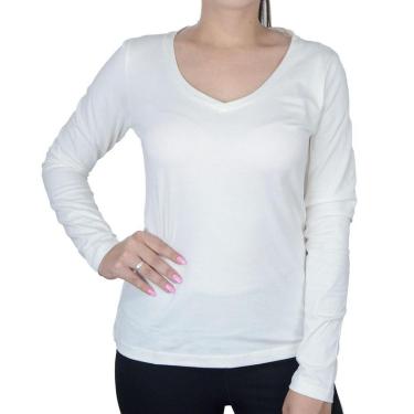 Imagem de Blusa Feminina Lado Avesso ML Branco - L1214-Masculino