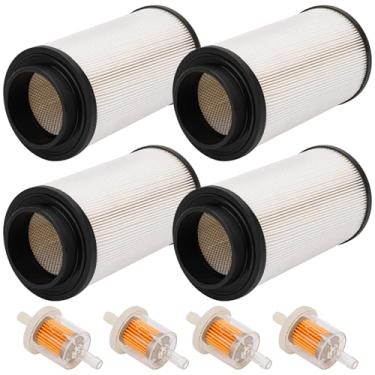 Imagem de DUOOK Filtro de ar 7080595 para Polaris Sportsman 500 570 550 600 400 700 800 850 1000 para Scrambler Magnum ATV Parts 7082101 Filtro de ar para Polaris 1999 2000 Sportsman Parts 4 peças