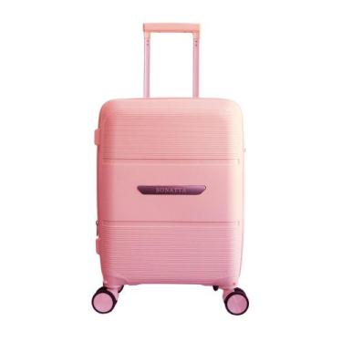 Imagem de Mala Bordo Polipropileno Padrão ANAC Rodas Duplas Removíveis Giratória