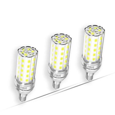 Imagem de Lâmpada LED HAONIULED 10W 5000K 1100lm E12, pacote com 3