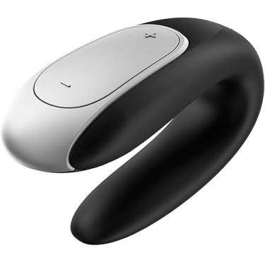 Imagem de Vibrador Casal SF Double Fun – Estimulação Simultânea do Ponto G e Clitóris, Controle Remoto + App, Recarregável e à Prova d’Água