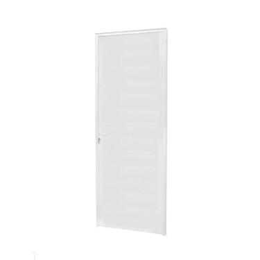 Imagem de Porta Lambril s/Puxador 210x60 L/Esq. - Alumínio Branco - Linha 25
