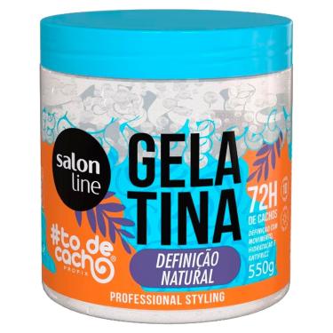 Imagem de Gelatina Definição Natural 550G Salon Line Antifrizz 72H