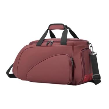 Imagem de Lljsszr Bolsa para Tênis de Mesa, Bolsa para Academia Esportiva, Compartimento Separado para Sapatos, Suporte Profissional para Raquete de Pingue-pongue, Vermelho