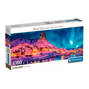 Imagem de Puzzle 1000 Peças Panorama Ilha Lofoten - Clementoni 39870