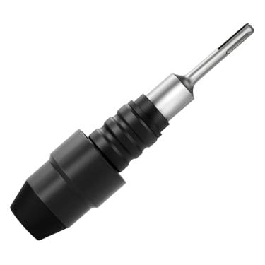 Imagem de Generic Adaptador de haste redonda, conversor SDS Plus para SDS, adaptador portátil de encaixe rápido para furadeira elétrica
