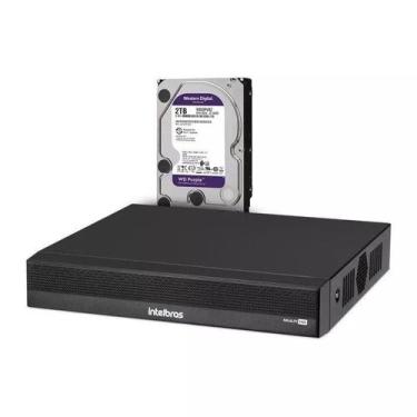 Imagem de DVR MHDX 1116-C Com HD 2TB 16 Canais Full HD Intelbras Gravador de Víd
