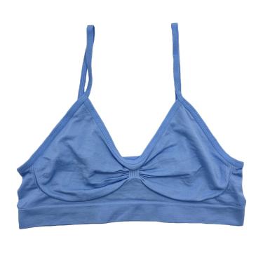 Imagem de Sutiã Basic+ Top Liso TAF21 Azul Claro Tamanho GG