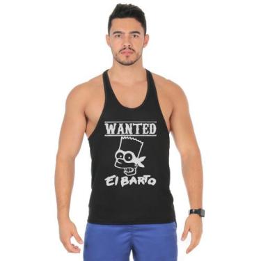 Imagem de Camiseta Regata Cavada Masculino Academia Treino Personagem - DUCHICO,