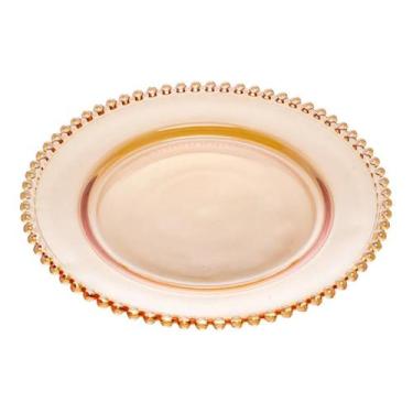 Imagem de Prato Cristal PEARL WOLFF 28CM Ø Âmbar