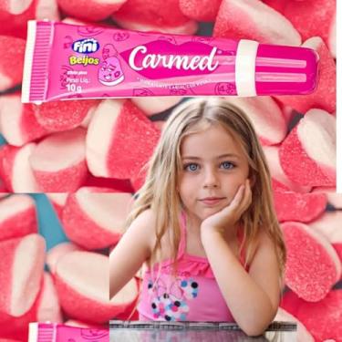 Imagem de Hidratante Labial Carmed Fini Infantil 10g – Com Cor e Efeito Gloss, Ideal para Crianças