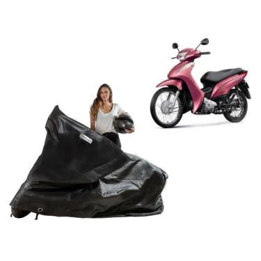 Imagem de Capa Proteção Cobrir Moto Honda Biz Térmica Impermeável - Kahawai, Pre
