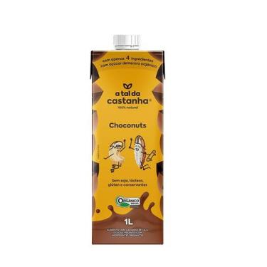 Imagem de Castanha de Caju e Cacau Choconuts Orgânico 1L  - A Tal da Castanha 