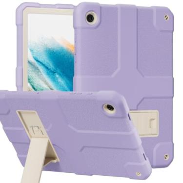 Imagem de Stweap Capa para Samsung Galaxy Tab A9+/A9 Plus 11 polegadas modelo 2024 (SM-X210/X216/X218), capa protetora resistente à prova de choque de alto impacto (roxo claro)