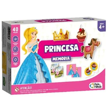 Imagem de Jogo da Memória Princesa - Pais &amp; Filhos