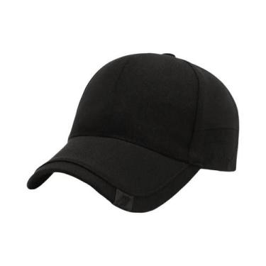 Imagem de Boné de Beisebol Ajustável com Viseira - Tamanho Grande para Homens e 