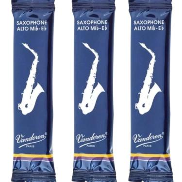 Imagem de 3 Palhetas VANDOREN para Sax Alto 1,5