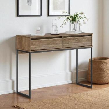 Imagem de Buffet Luce Retro Madeira 2 Gavetas Estilo Industrial - Mais de Casa, 