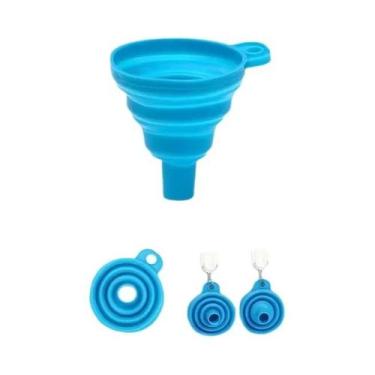Imagem de Conjunto De Funil De Silicone Dobrável Para Garrafas De Água, Transfer