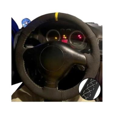 Imagem de Capa De Volante Personalizada Em Suede Para VW Golf Passat Polo Sharan