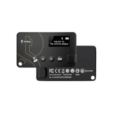 Imagem de imKey Carteira Pro Cryptocurrency Hardware com CC EAL 6+ nível seguro, funciona offline, suporta dispositivos multi-seguros, armazena com segurança sua criptografia (Ethereum, Bitcoin, Litecoin e