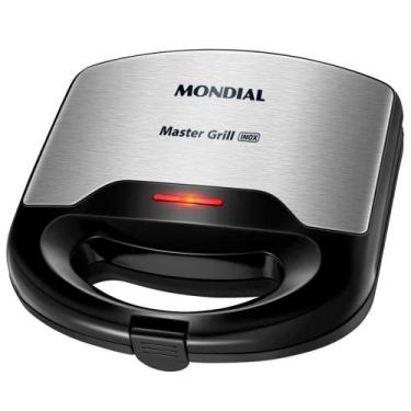 Imagem de Sanduicheira Mondial Master Grill S-20 - Preto/Inox - 110V, 110V