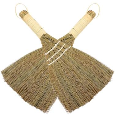 Imagem de Ipetboom Vassoura de altar de bruxa, escova Wicca, faça você mesmo, artesanato, joias, pingente, wicca, ritual, vassoura, altar bruxas, vassoura de crina feita à mão para decoração de parede