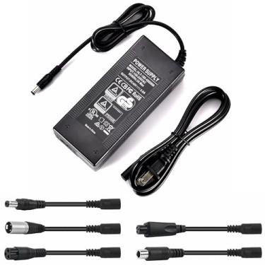 Imagem de WOJIADA Carregador Para Scooter Elétrica 42V 2A Ul, 6 Plugues Gotrax, Hover-1, Volpam, V1, Spro, Max