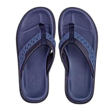 Imagem de Chinelo Olympikus Caraiva Preto Marinho Masculino Original, 38, Preto,