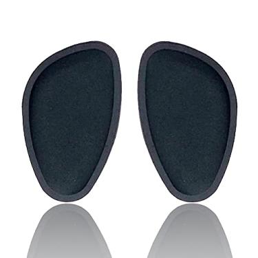 Imagem de CB 4 pares de almofadas de metatarso para o antepé, palmilhas de enchimento de esponja, sapatos muito grandes, alívio da dor nos pés, para homens e mulheres, sapatos infantis, estilo B - sem adesivo