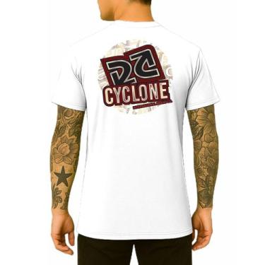 Imagem de Camisa Cyclone Giant Letters Metal, Branco, G