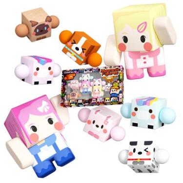 Imagem de Conjunto de bonecos magnéticos GoBidex giratório de 8 peças para crian