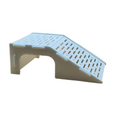 Imagem de KiBcsLic Plataforma de aquecimento para tartarugas Tanque para répteis Escada Abrigo Terraço de descanso Habitat para répteis Anfíbios Pequenos Salamandras, Branco, Grande