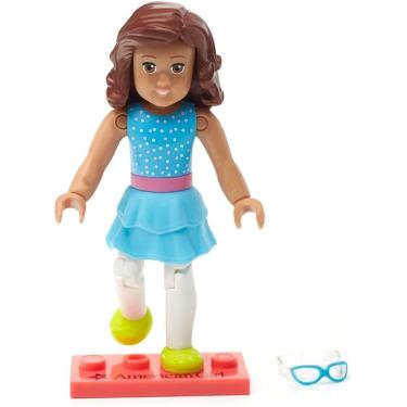 Imagem de Mega Construx American Girl Confete Azul Série 2 Mini