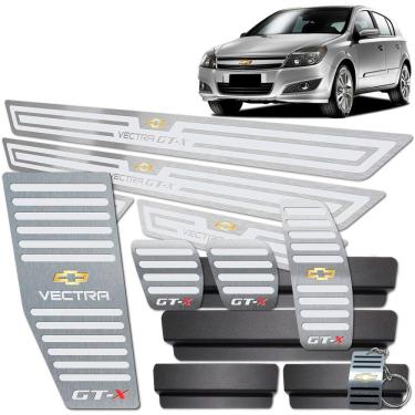 Imagem de Descanso Soleira Pedaleira Manual Vectra Gt-X 2008 11 Prata