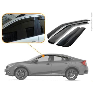 Imagem de Calha De Chuva Civic 4 Portas Acrilico