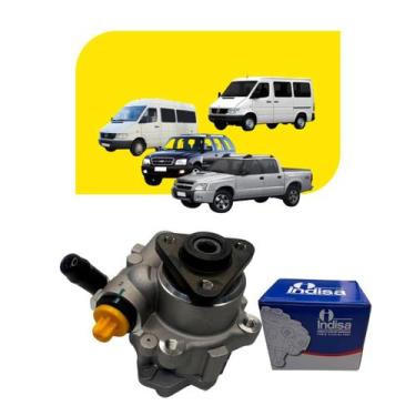 Imagem de Bomba Direção Hidráulica Para Sprinter 310 312 412 Novo - INDISA, SPRI