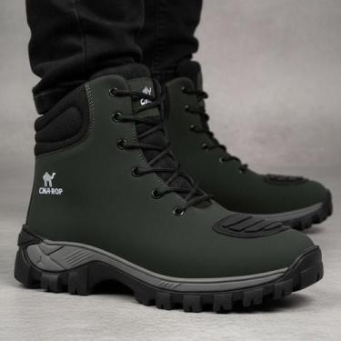 Imagem de Bota Coturno Adventure Masculino Militar Impermeável Tratorado Confort