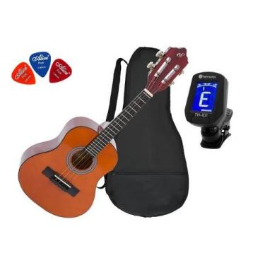 Imagem de Cavaquinho Acústico GIANNINI CS-14 Natural + Capa + Afinador + Palheta