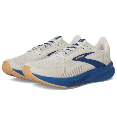 Imagem de Brooks Tênis de corrida e caminhada masculino Revel 8 Neutral, Raio de lua/azul/caramelo, 40